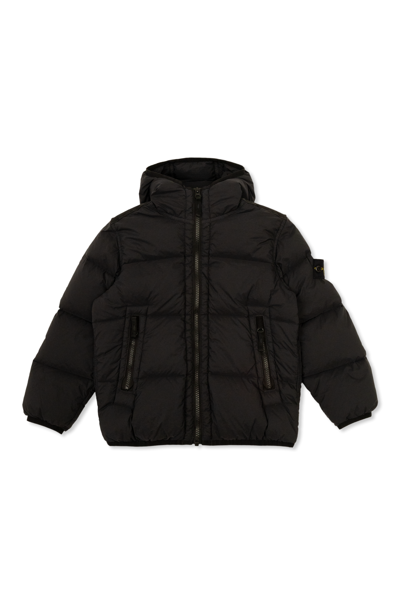 Black stone island jumper kids hotsell